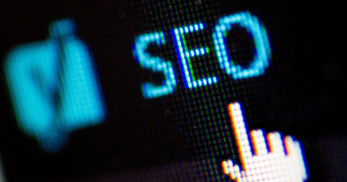Ilustração mostrando a página de resultados do Google, com destaque para o primeiro colocado, representando o impacto do SEO.
